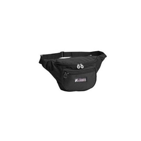 EVEREST TRADING Everest 044MD-BK 13.5 in. Wide Everest Signature Fanny Pack 044MD-BK